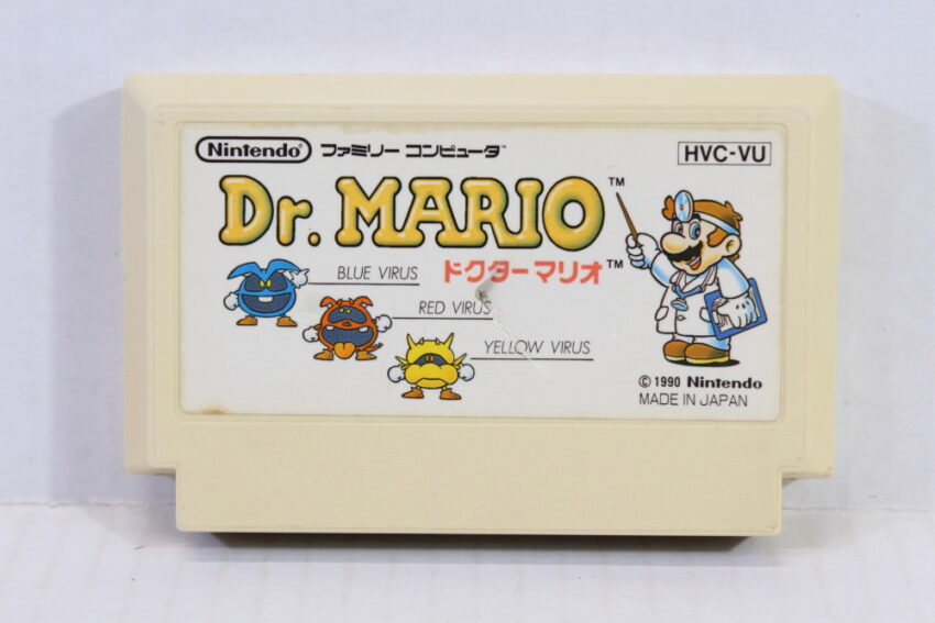 Dr. Mario (C Damaged Shell) Nintendo Famicom FC