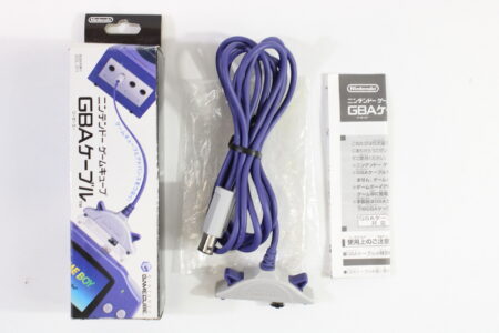 Official Nintendo Gameboy Advance to GameCube GBA GC Link Cable Cord Boxed W/ Manual OEM DOL-011 (B)