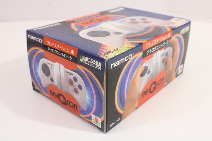 Boxed Namco NPC-101 Negcon Racing Controller Playstation PS1 (B)