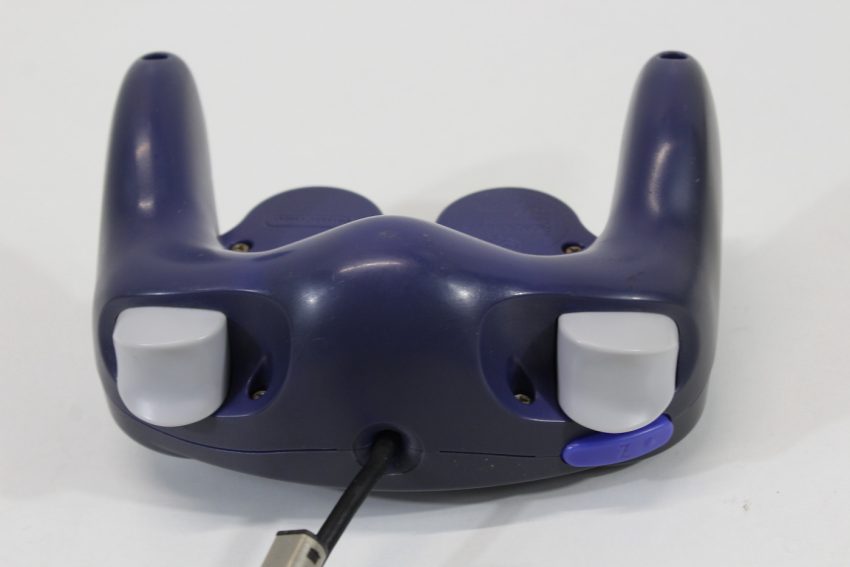 Official Nintendo Gamecube Controller Indigo Purple Discolored T3 Stick GC (C)