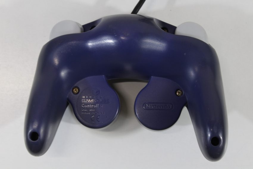 Official Nintendo Gamecube Controller Indigo Purple Discolored T3 Stick GC (C)