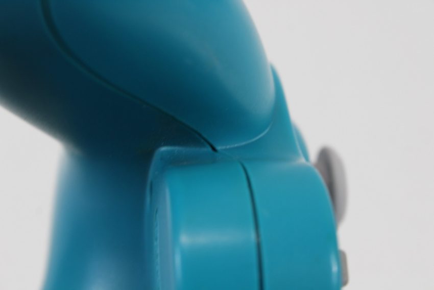 Official Nintendo Gamecube Controller Emerald Blue Teal T3 OEM Cosmetic Wears Cord Damaged GC (C)