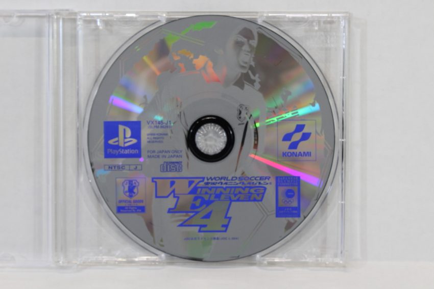 World Soccer Jikkyou Winning Eleven 4 Disc Only (B) PS1