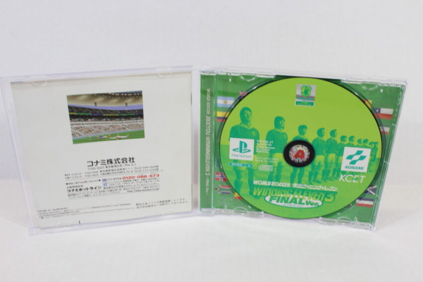 World Soccer Jikkyou Winning Eleven 3 Final Ver. (B) SONY PlayStation 1 PS1