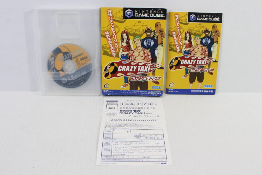 CRAZY TAXI CIB (B) Nintendo GameCube GC