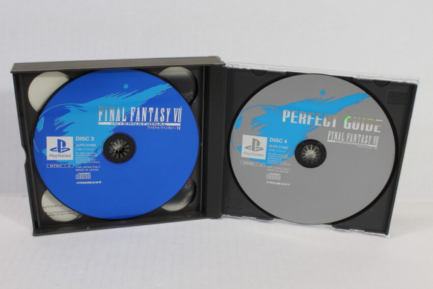 Final Fantasy VII 7 International (B) SONY PlayStation 1 PS1