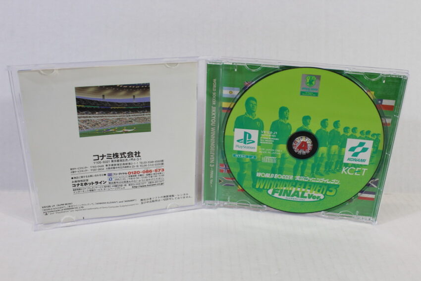 World Soccer Jikkyou Winning Eleven 3 Final Ver. (B) SONY PlayStation 1 PS1