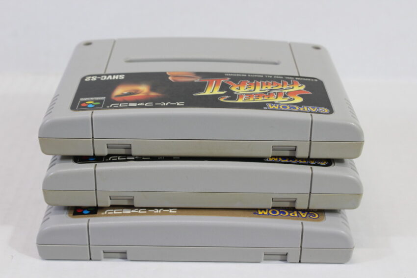 Lot of 3 Street Fighter II 2 Turbo Super (B) Nintendo Super Famicom SFC