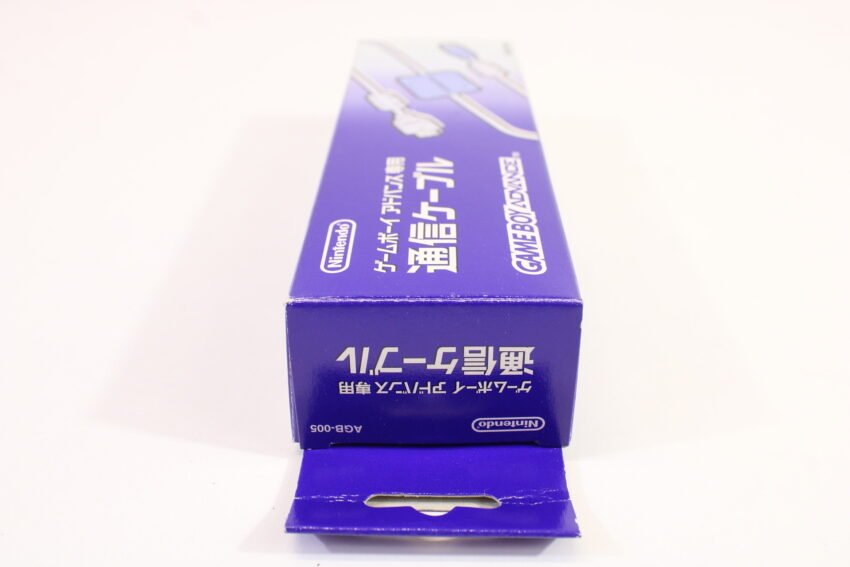 Official Nintendo Game Boy Advance Game Link Cable Cord Boxed OEM AGB-005 GBA (B)