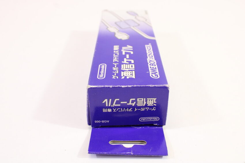Official Nintendo Game Boy Advance Game Link Cable Cord Boxed OEM AGB-005 GBA (B)