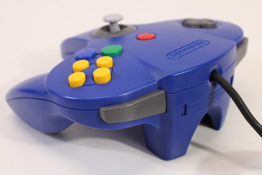Official Nintendo 64 Controller Blue 8/10 Tight Stick N64 (B)