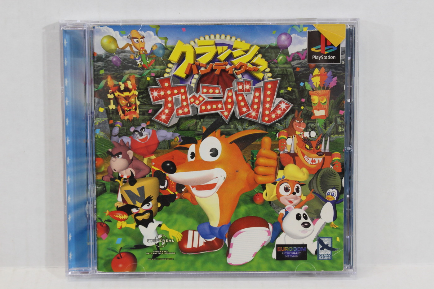 Crash Bandicoot Carnival (B) SONY PlayStation 1 PS1 – Retro Games Japan