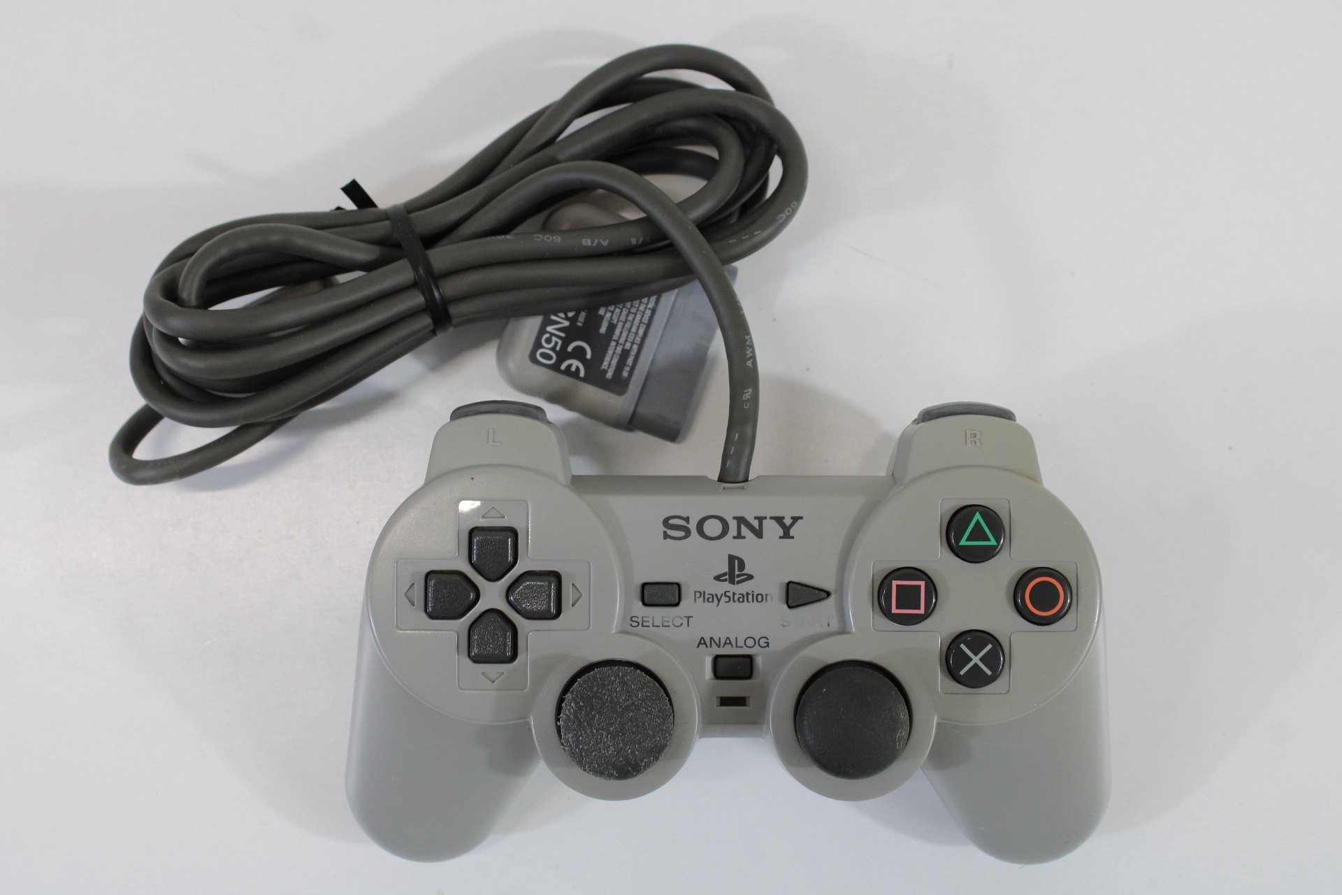 Official Sony PlayStation [SCPH-1200] PS1 PS2 Dual Shock Analog Wired  Controller