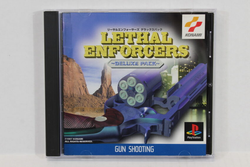 LETHAL ENFORCERS Deluxe Pack (B) PS1