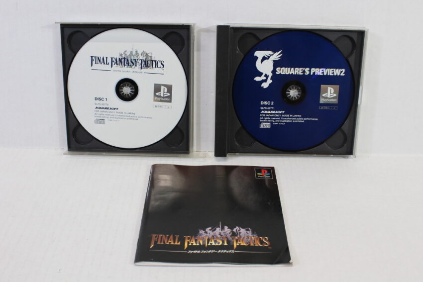 Final Fantasy Tactics Broken Case (B) PS1