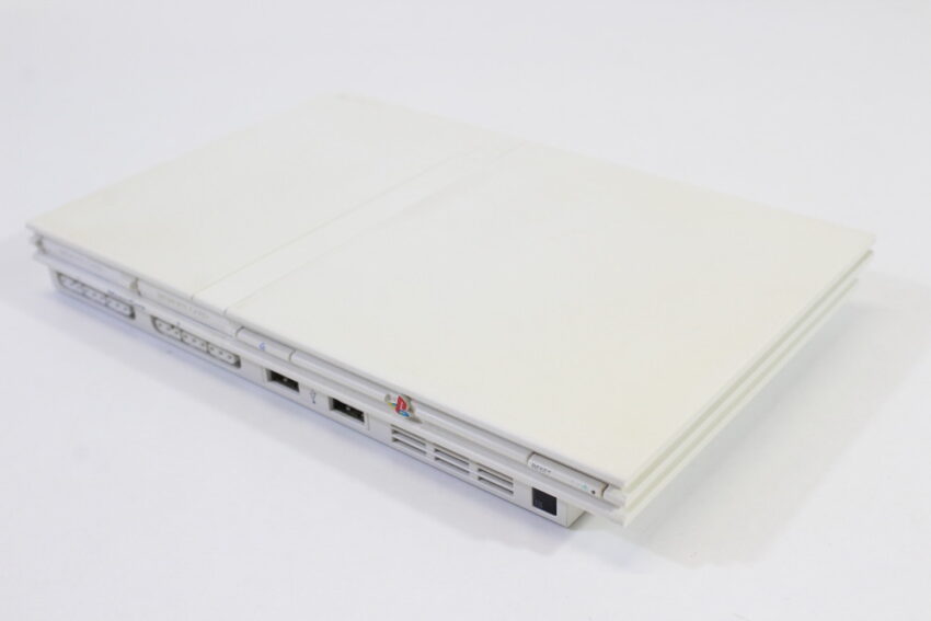 PS2 SCPH-75000 Slim Ceramic White Console Only Cosmetic Wears (C Cosmetic Wears) SONY PlayStation 2 PS2
