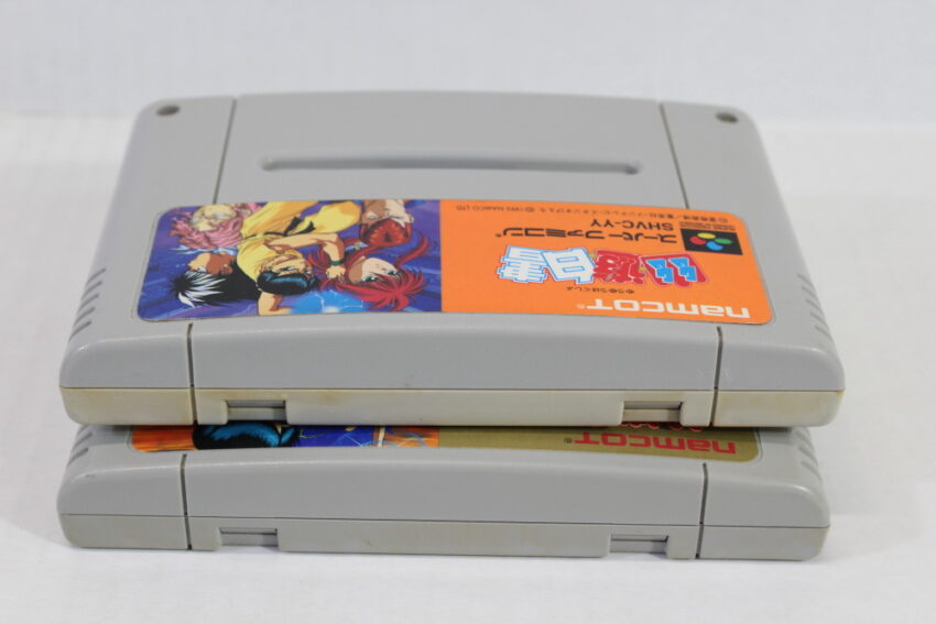 Lot of 2 Yu Yu Hakusho 1 & 2 (C) Nintendo Super Famicom SFC
