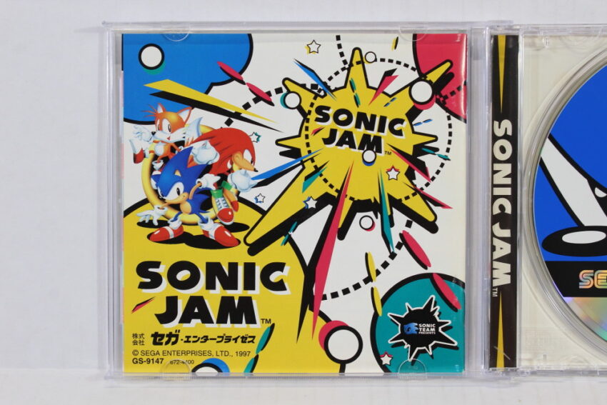 Sonic JAM CIB (B) SEGA Saturn SS