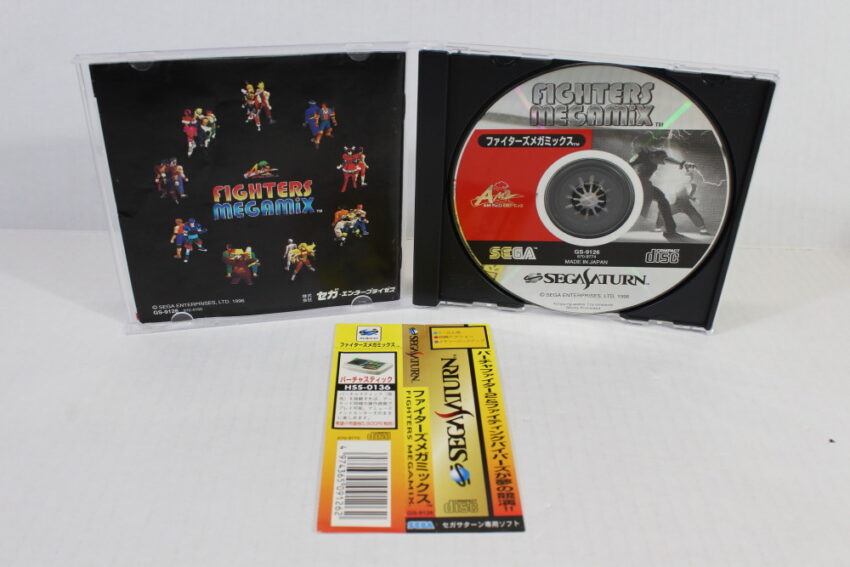 Fighters Megamix CIB (B) SEGA Saturn SS