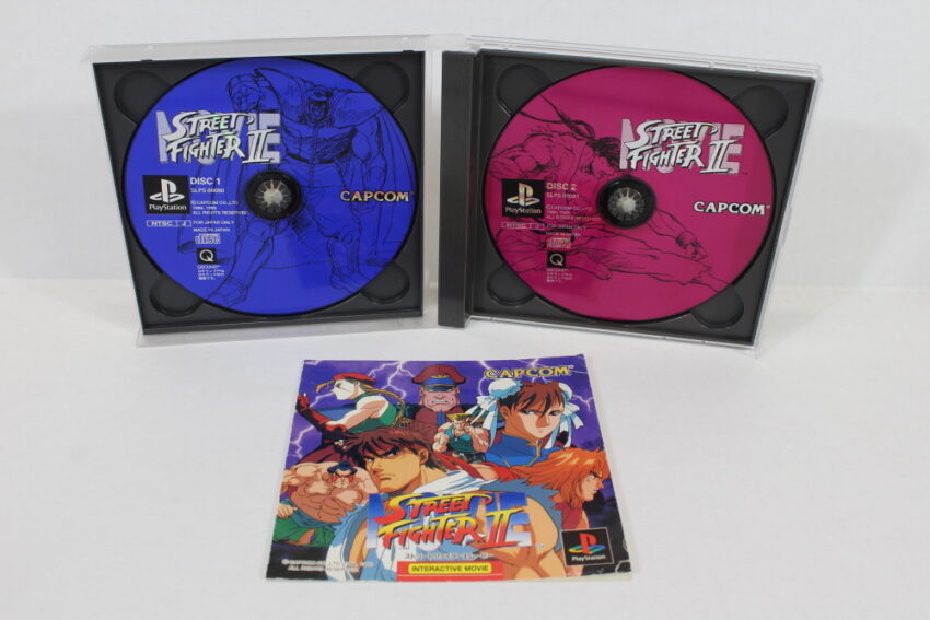 No Manual Street Fighter II 2 Movie (B) SONY PlayStation 1 PS1