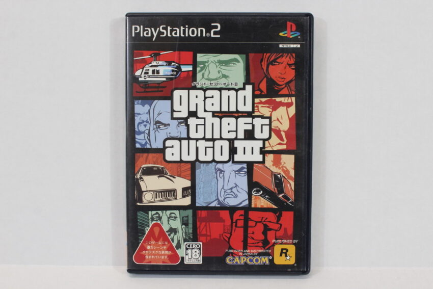 Grand Theft Auto III 3 (B) SONY PlayStation 2 PS2