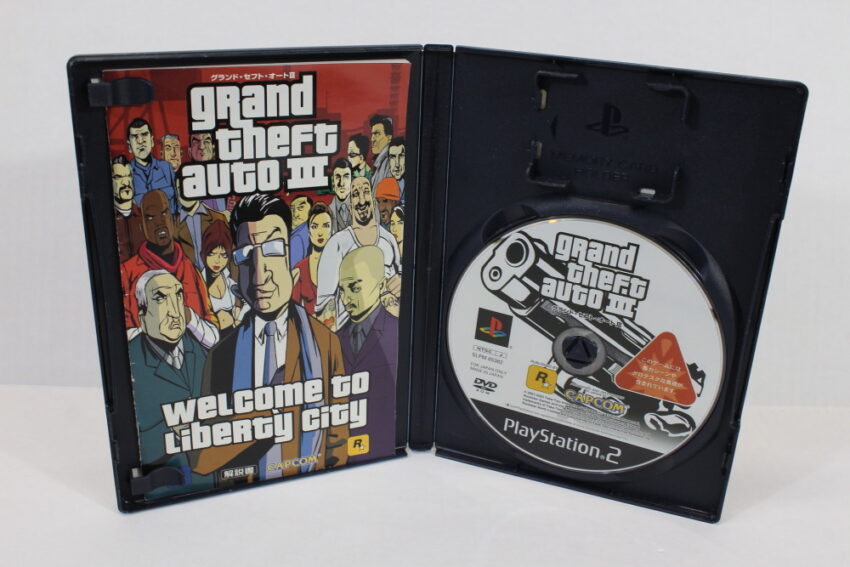 Grand Theft Auto III 3 (B) SONY PlayStation 2 PS2