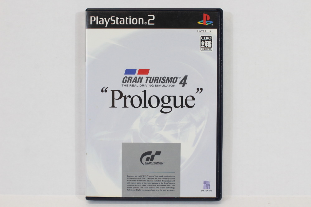 Gran Turismo 4 Prologue (B) SONY PlayStation 2 PS2 – Retro Games Japan