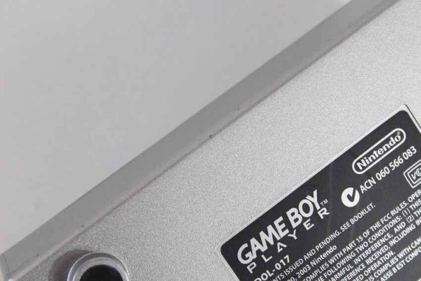 Nintendo Gamecube Gameboy Player Platinum Silver DOL-017 (A)