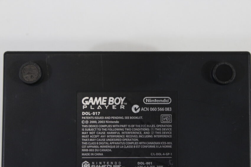 Nintendo Gamecube Gameboy Player Jet Black DOL-017 (B) Nintendo Gamecube GC