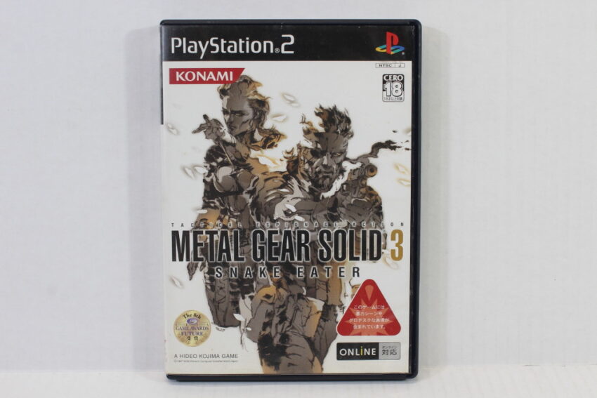 Metal Gear Solid 3 Snake Eater CIB (B) SONY PlayStation 2 PS2