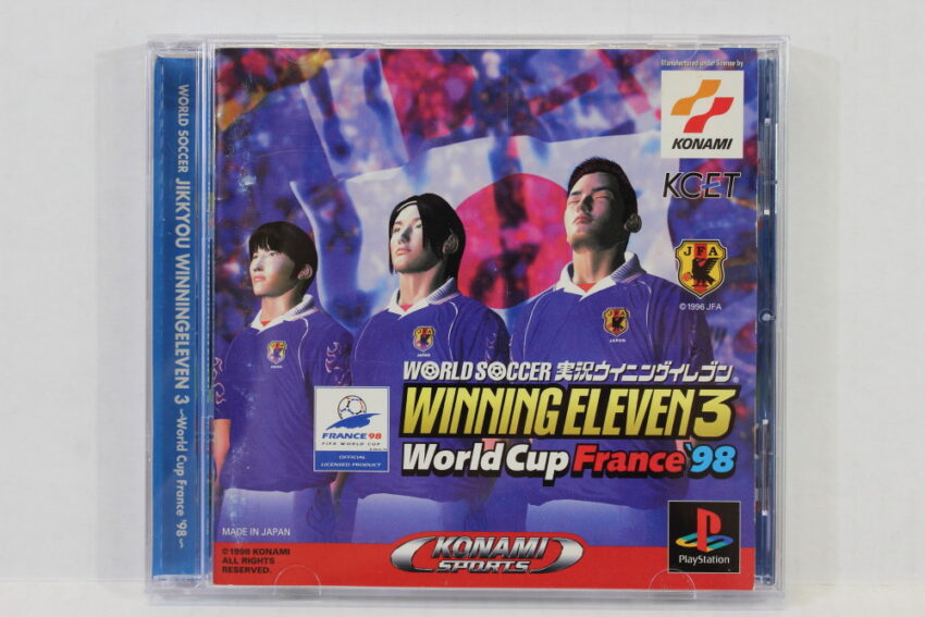 World Soccer Jikkyou Winning Eleven 3 World Cup France 98 (B) SONY PlayStation 1 PS1