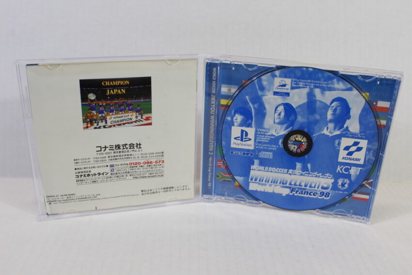 World Soccer Jikkyou Winning Eleven 3 World Cup France 98 (B) SONY PlayStation 1 PS1