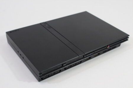 "NEW LASER" PS2 SCPH-75000 Slim Black Console Only (C Cosmetic Wears) SONY PlayStation 2 PS2