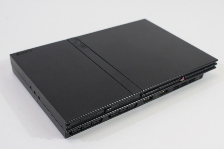 "NEW LASER" PS2 SCPH-75000 Slim Black Console Only (C Cosmetic Wears) SONY PlayStation 2 PS2