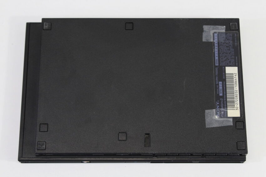 "NEW LASER" PS2 SCPH-75000 Slim Black Console Only (C Cosmetic Wears) SONY PlayStation 2 PS2