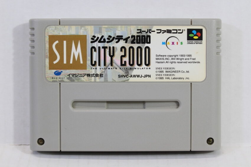 Sim City 2000 (B) Nintendo Super Famicom SFC