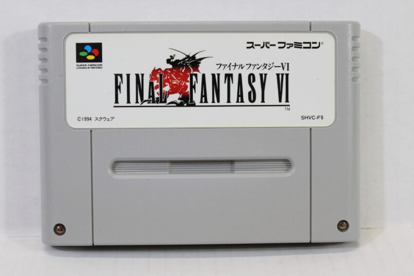 Final Fantasy VI 6 (B) Nintendo Super Famicom SFC