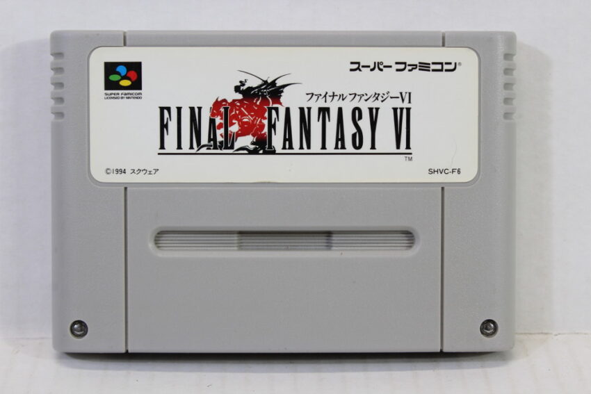 Final Fantasy VI 6 (B) Nintendo Super Famicom SFC