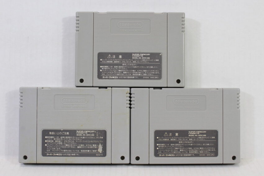 Lot of 3 Super Donkey Kong Country 1 2 3 (B) Nintendo Super Famicom SFC