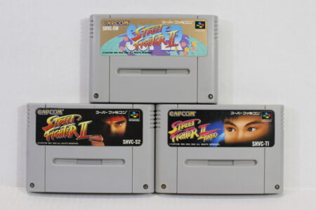 Lot of 3 Street Fighter II 2 Turbo Super (B) Nintendo Super Famicom SFC