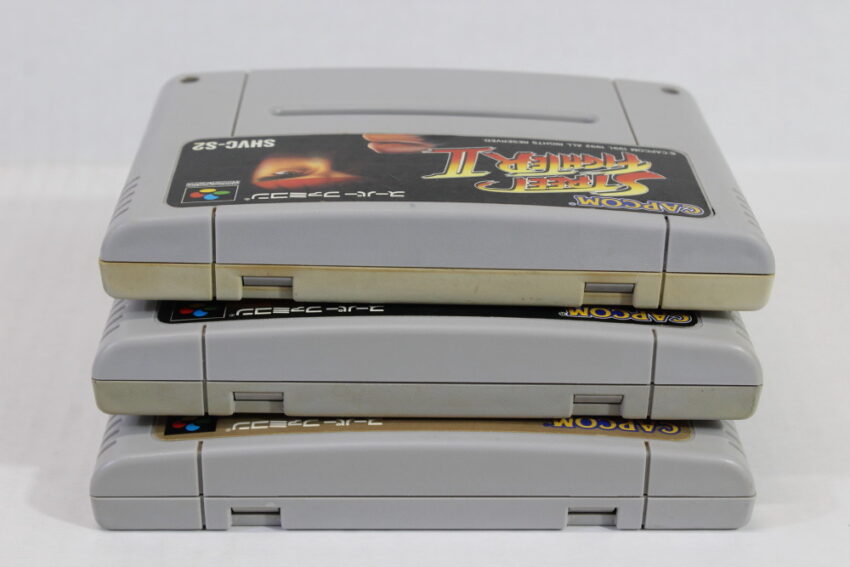 Lot of 3 Street Fighter II 2 Turbo Super (B) Nintendo Super Famicom SFC