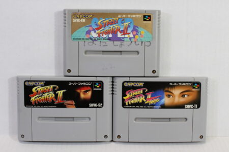 Lot of 3 Street Fighter II 2 Turbo Super (C) Nintendo Super Famicom SFC