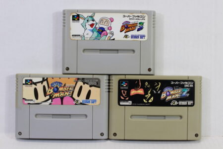 Lot of 3 Super Bomberman 1 2 3 (C) Nintendo Super Famicom SFC