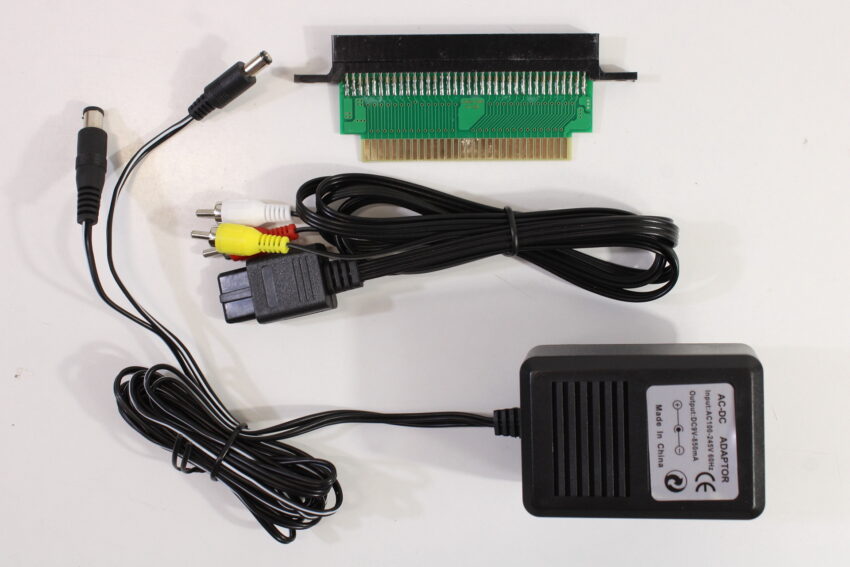 AV Famicom Console "New Famicom" Controller x1 AC Adapter AV Cable & NES Pin Converter (B) Nintendo Famicom FC