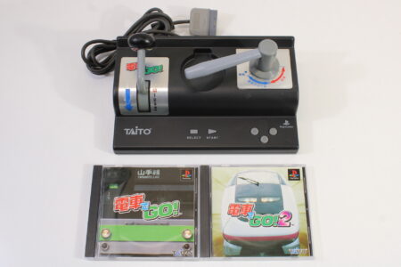 Official Taito Train Controller SLPH-00051 W/ Densha de Go! 1 & 2 PS1 (B)
