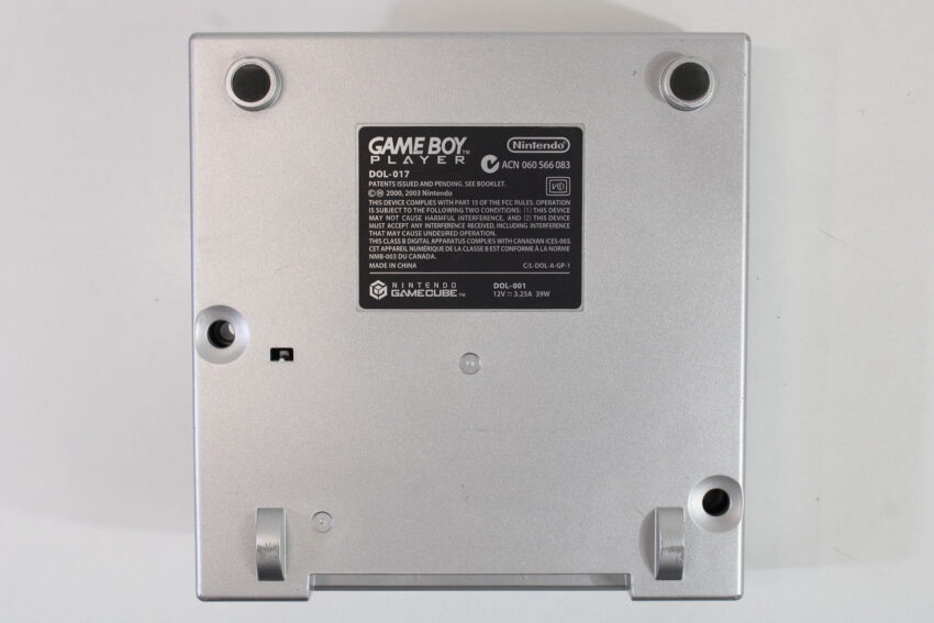 Nintendo GameCube Gameboy Player Shell Only Silver (For Parts or Repair) Nintendo GameCube GC