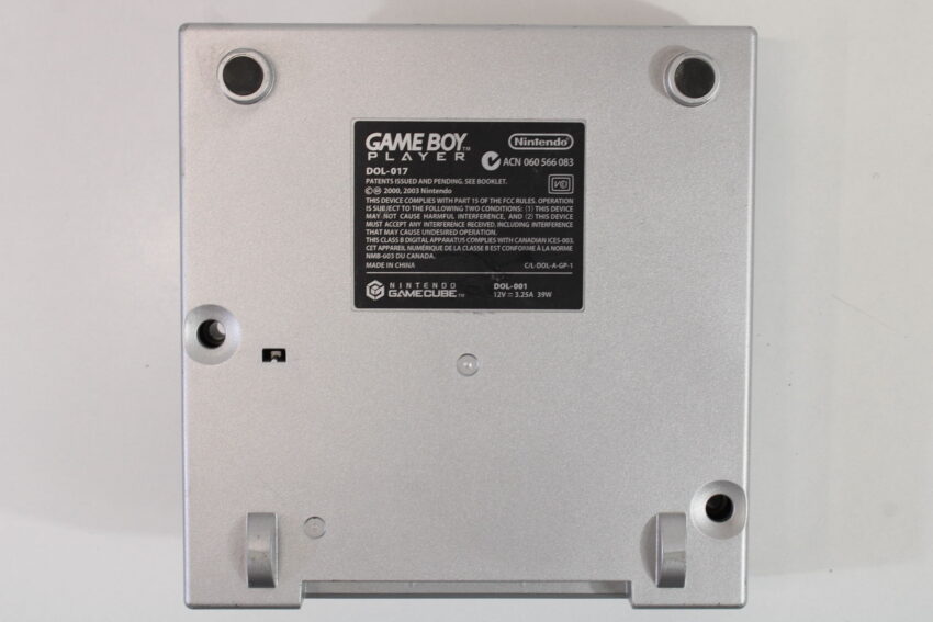 Nintendo GameCube Gameboy Player Shell Only Silver (For Parts or Repair) Nintendo GameCube GC