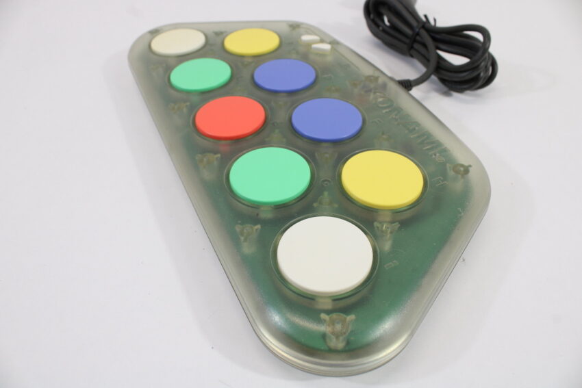 Official Konami Pop'n Music Pad Controller RU014 Clear (B) Playstation 1 & 2 PS1 PS2