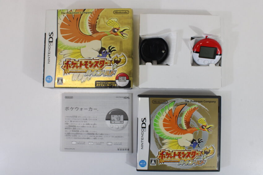 Pokemon Heart Gold With Pokewalker (B) Nintendo DS NDS