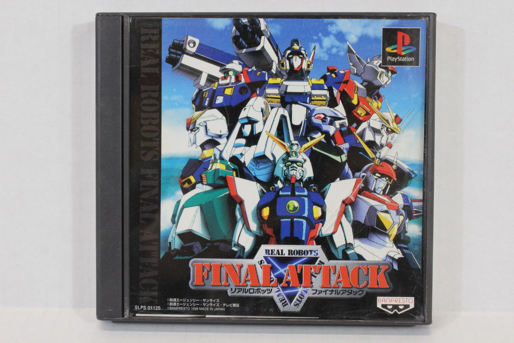 Real Robots Final Attack (B) SONY PlayStation 1 PS1 – Retro Games Japan